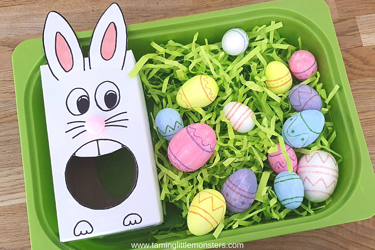 Easter Sensory Bins for Preschool