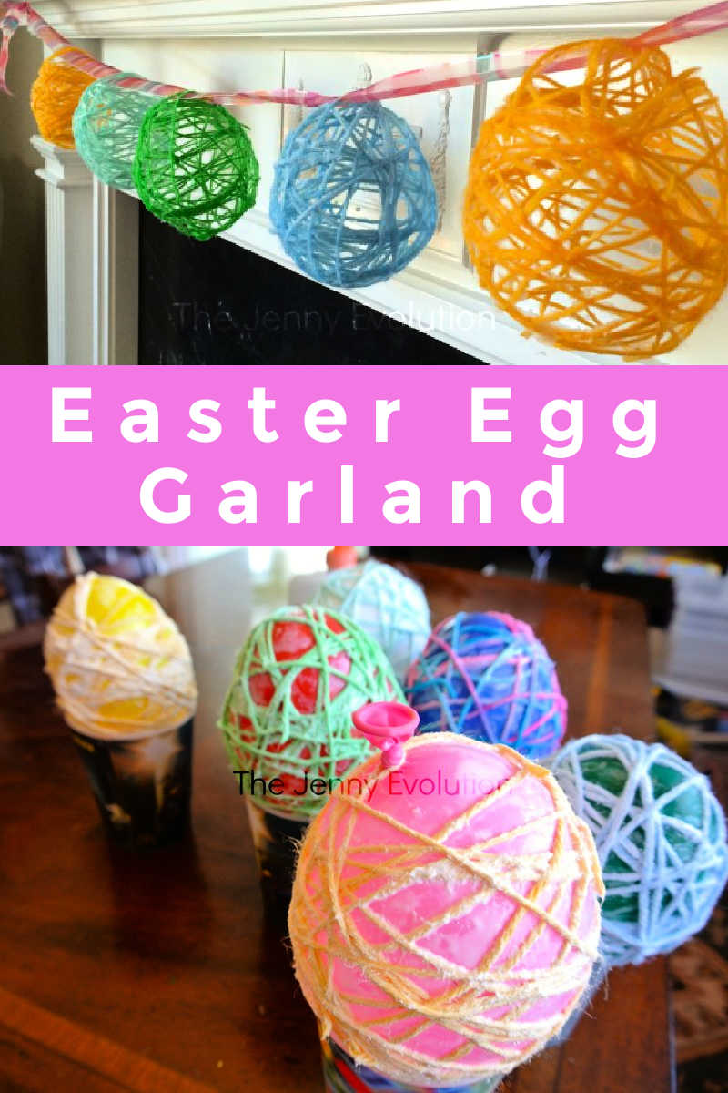 DIY Easter Egg Garland for the Holiday | Mommy Evolution