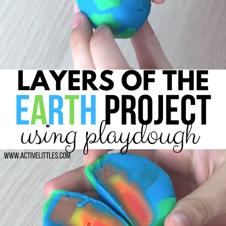 Image for Layers of the Earth Project using Playdough