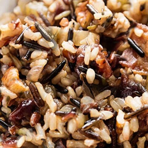 Image for WILD RICE STUFFING WITH CRANBERRIES AND PECANS