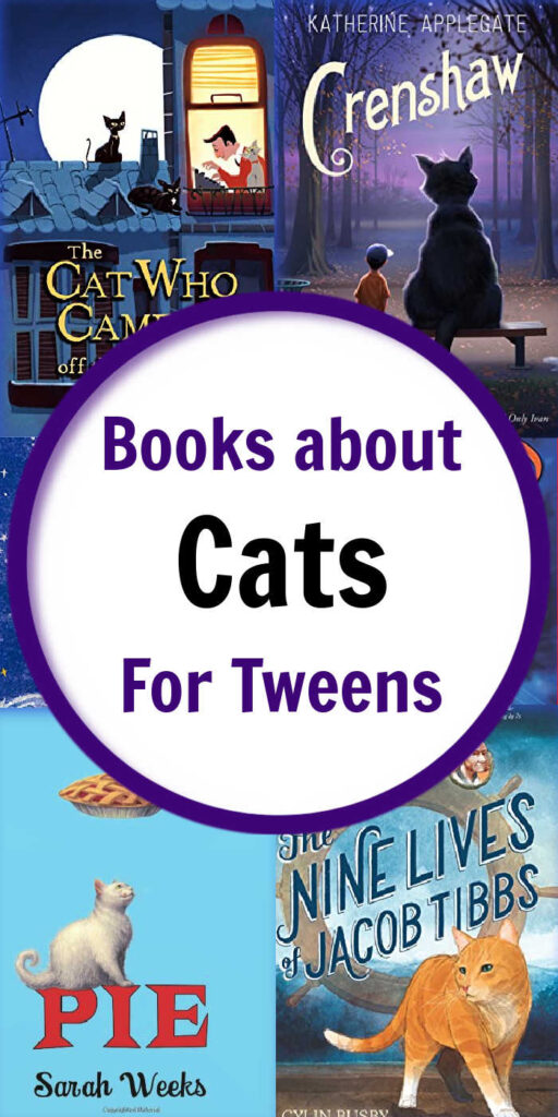 Middle grade Cat Books are perfect for young readers who love felines!
These books offer an emotional connection for your tween reader and impart lessons on responsibility, empathy, and friendship.