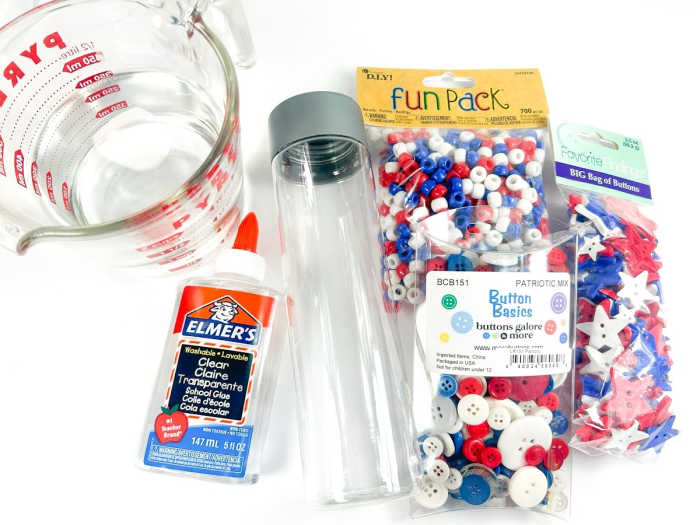 supplies for sensory bottle