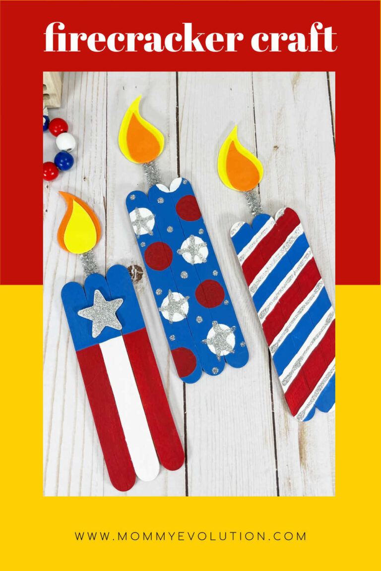 Dollar Store Firecracker Craft