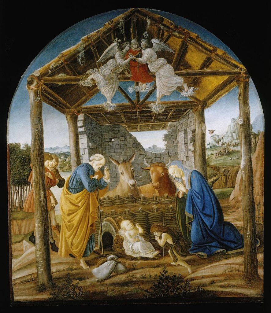 Nativity by Sandro Botticelli 
