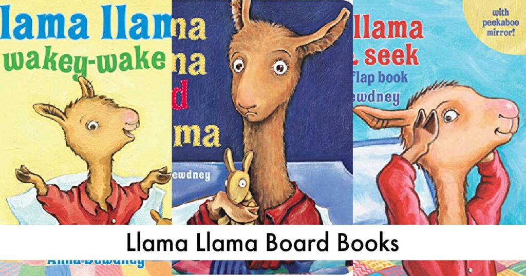 llama llama red pajama board book and more board books from the author for toddlers and young readers