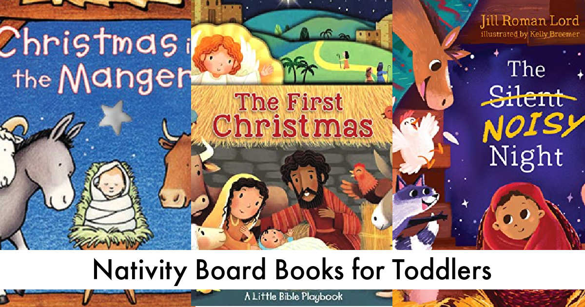 Nativity Board Books for Young Children