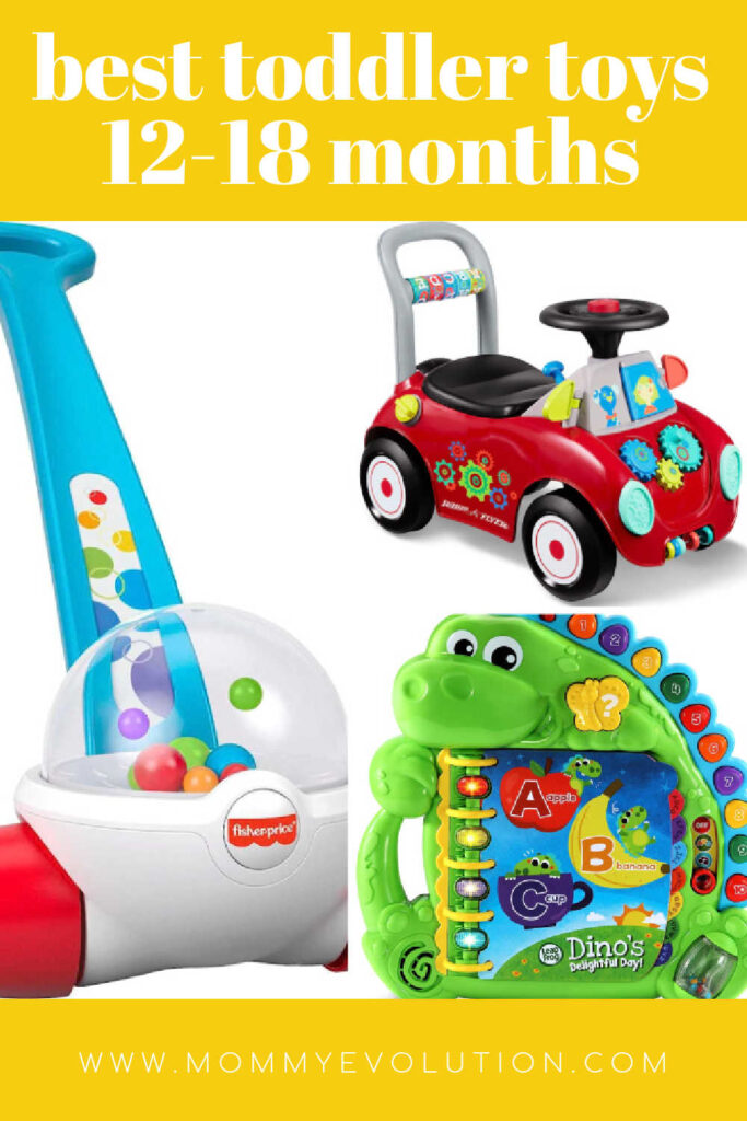 As your baby is getting older, you’re probably wondering what developmentally appropriate toys you should be considering for your blossoming little one. During the period of 12 to 18 months of age, your baby is now walking with confidence and expanding his or her vocabulary. Age appropriate toys are always a must!
