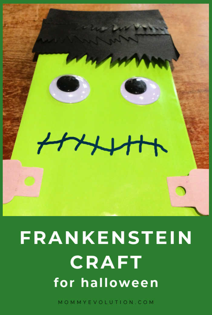 Frankenstein Craft for Halloween