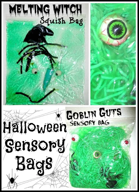 Make Your Kid Squeal with Halloween Sensory Bins