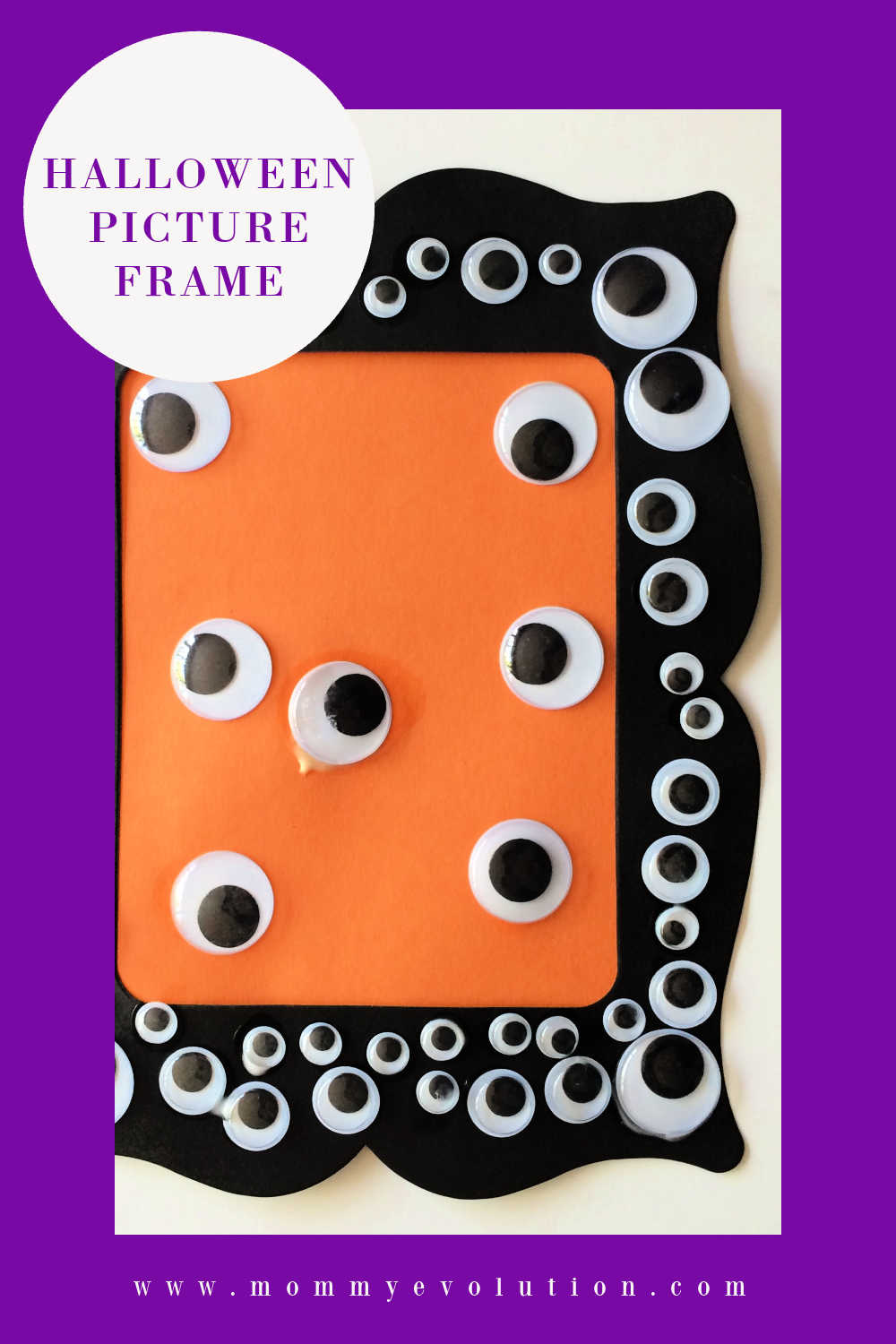 Halloween Picture Frame Craft