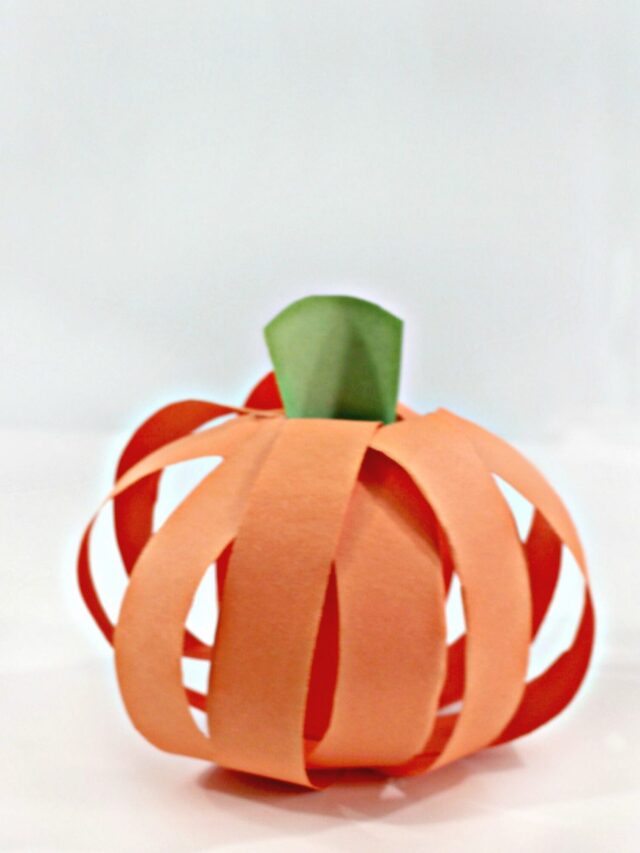 Paper Pumpkin Craft Story