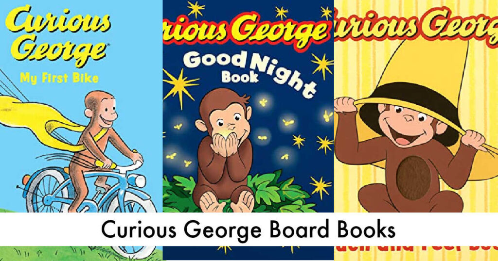 curious george board books for preschool toddlers