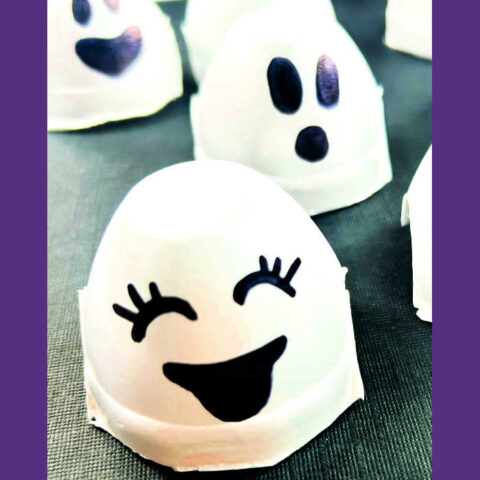 Image for Egg Carton Ghost Craft
