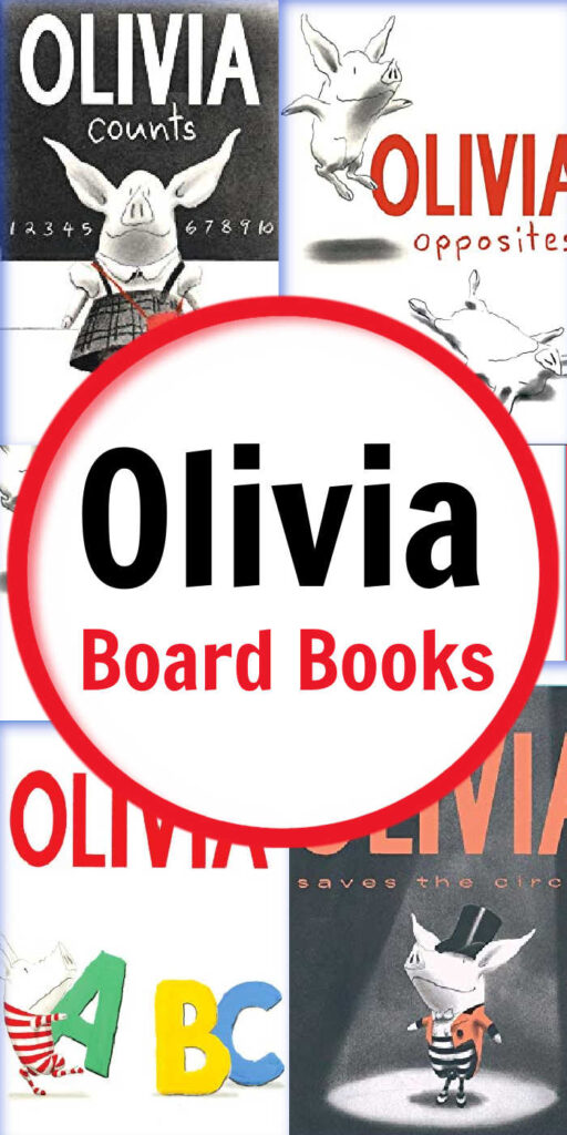 olivia board books for toddlers and preschool