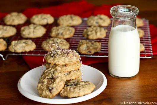 Image for Cherry Toasted Almond Oatmeal Cookies