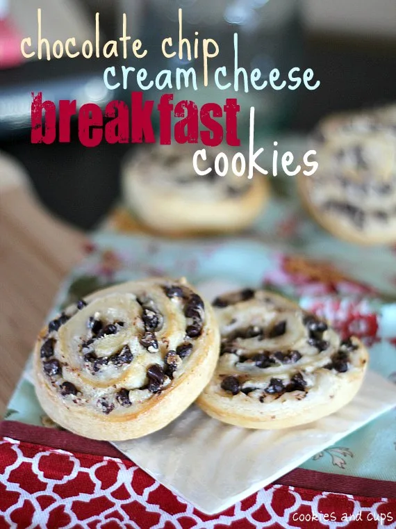 Image for Chocolate Chip Cream Cheese Breakfast Cookies