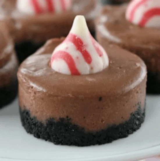 Image for Mini Chocolate Peppermint Cheesecakes s