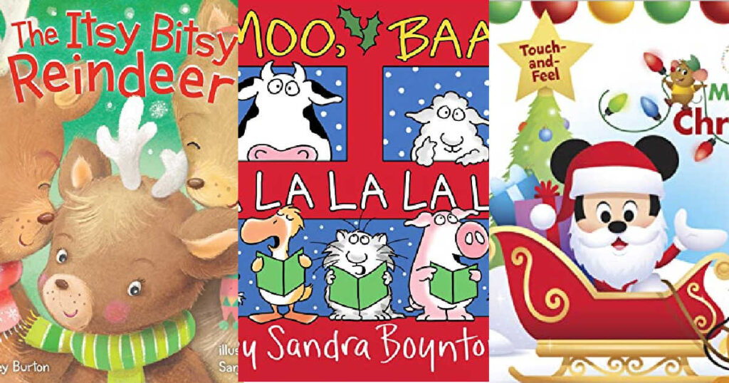 baby Christmas board books