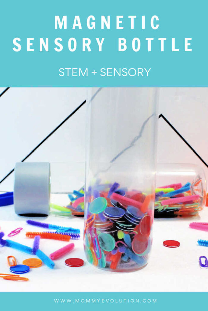 steam / stem / science magnetic sensory bottle