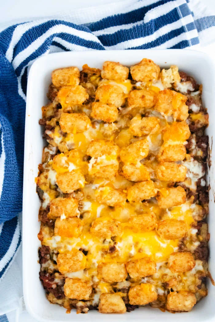 Mexican Tater Tot Casserole
