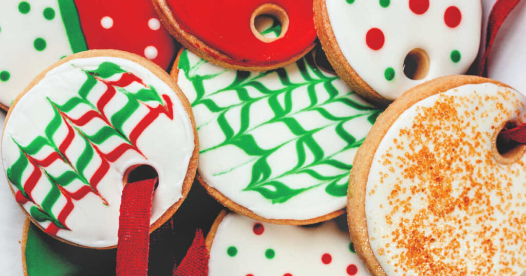 ornament cookies for christmas baking