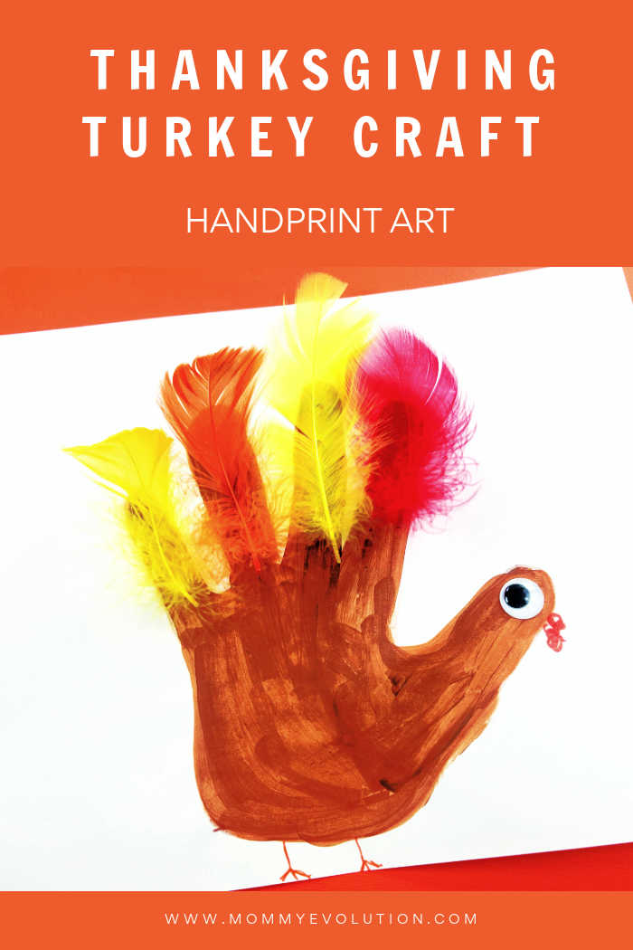 Handprint Turkey Art Craft