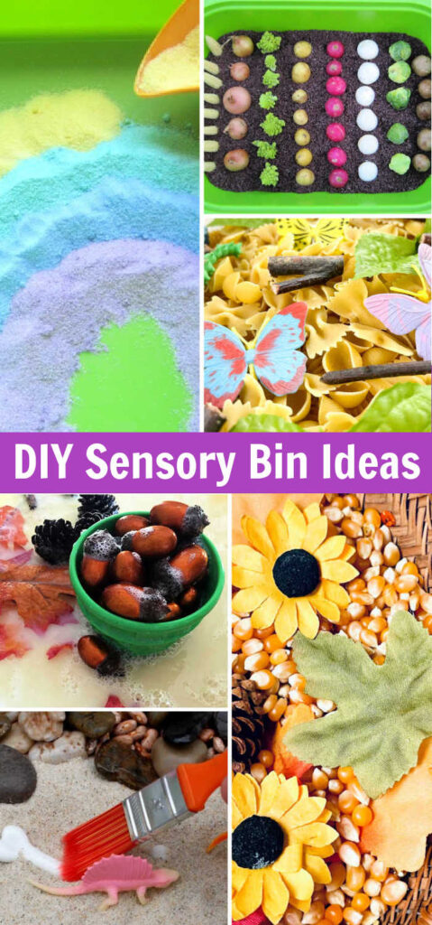 DIY Sensory Bins Ideas