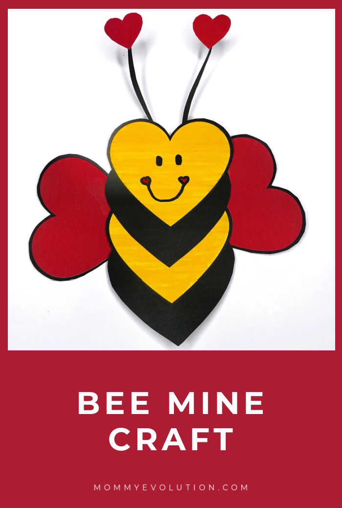 Bee Mine Valentine Craft