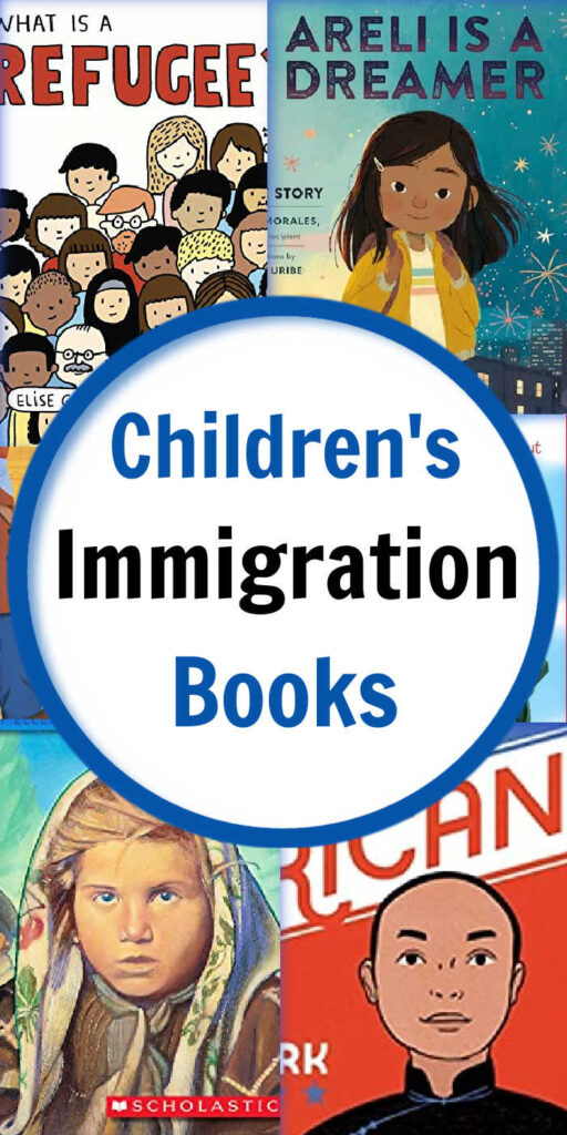 Children's Books about Immigration for preschool, kindergarten and elementary students