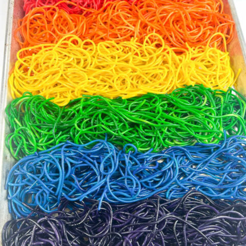 Rainbow Spaghetti
