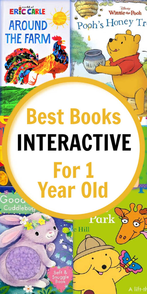 Welcome to the captivating world of interactive books, specially curated for the curious minds of one-year-olds! In these best interactive books for 1 year old, vibrant illustrations come to life with engaging features like lift-the-flap surprises, touch-and-feel textures and interactive buttons. 