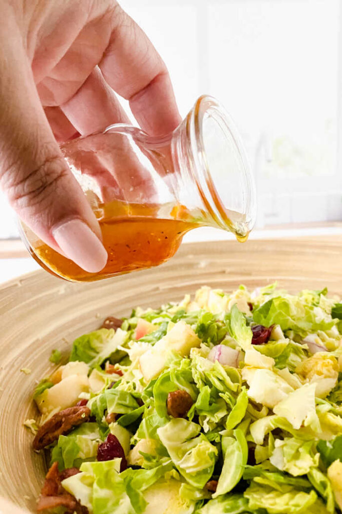 Brussels Sprout Salad - with vinaigrette 