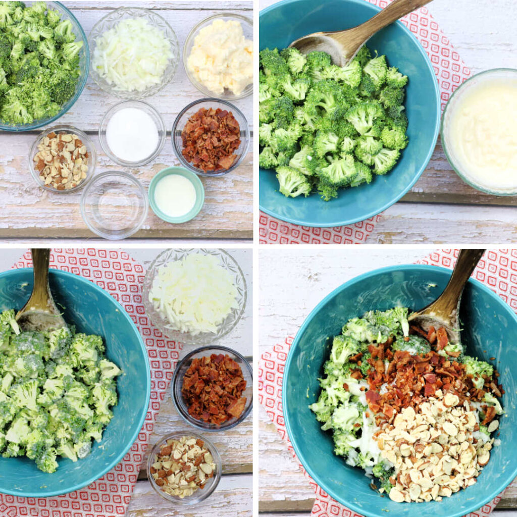 Best Broccoli Salad Recipe recipe in process