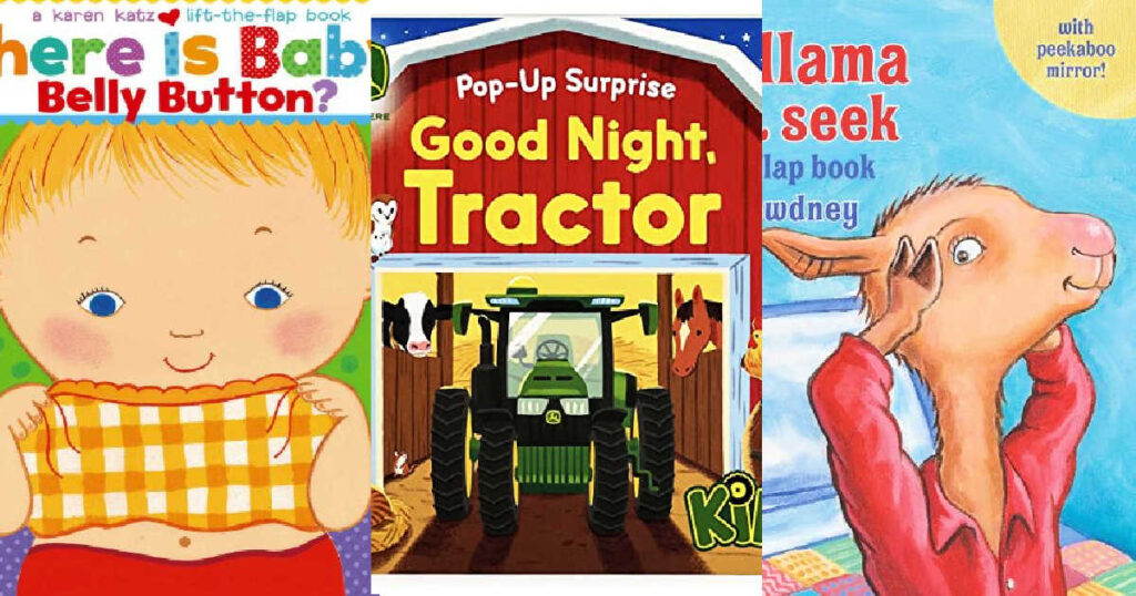 Lift the Flap Interactive Books for Toddlers