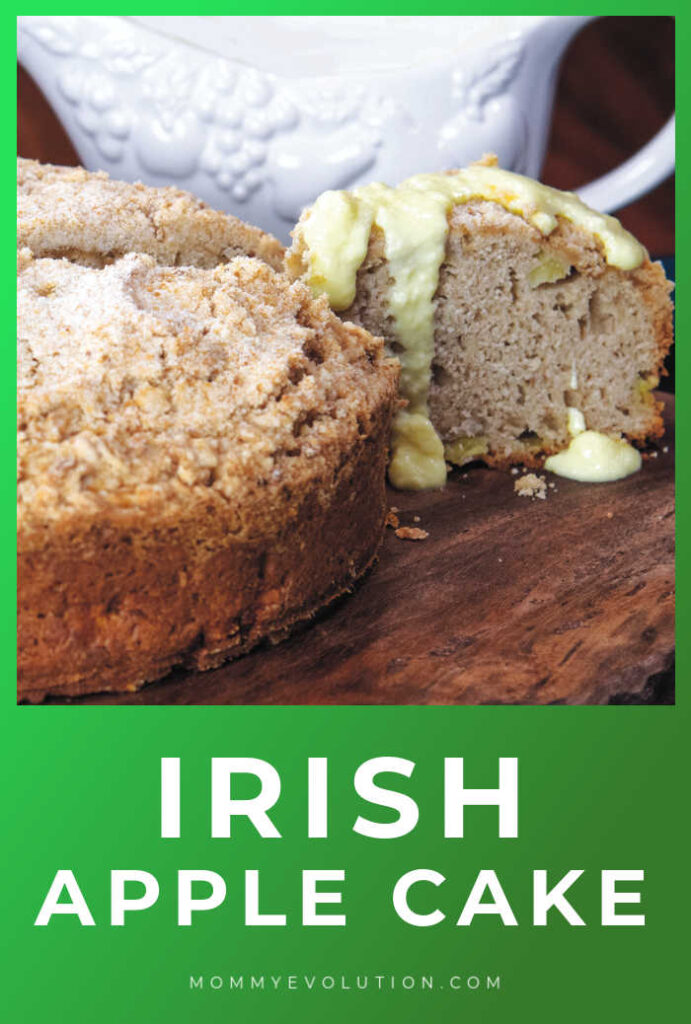 Irish Apple Cake Recipe - great for St Patrick's Day