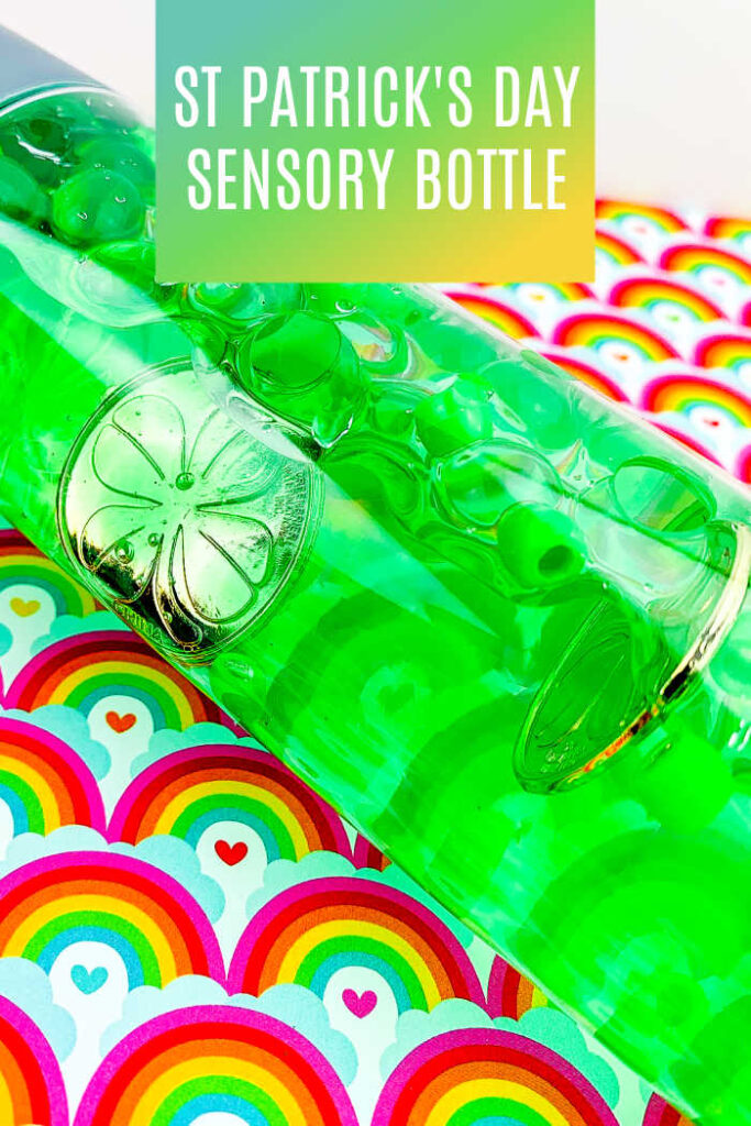 St Patricks Day Sensory Bottle