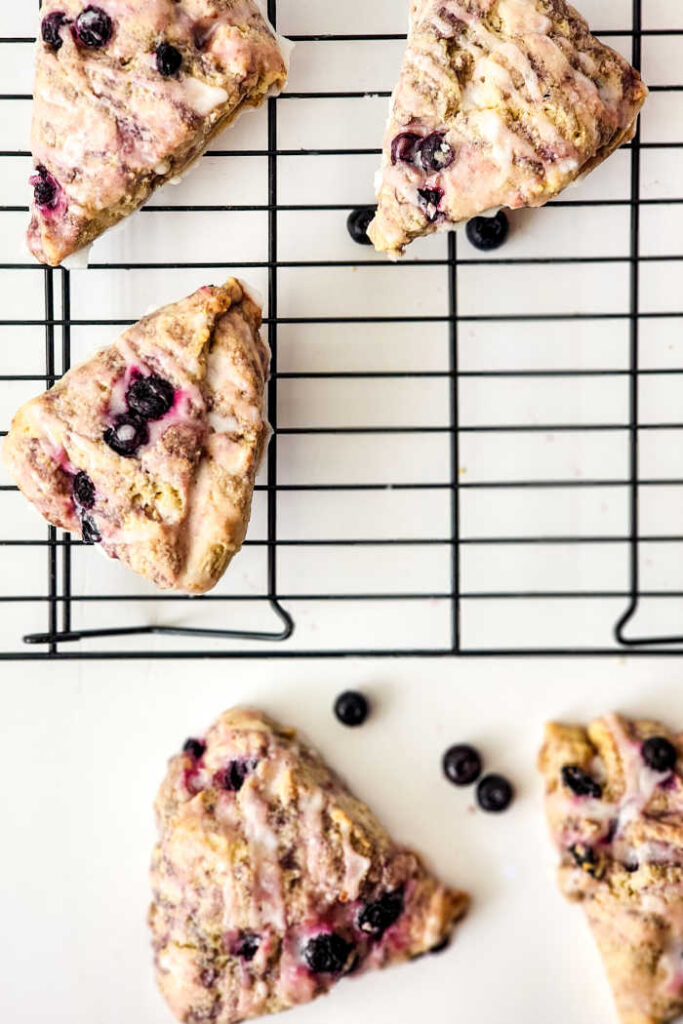 Indulge in the delightful aroma and taste of freshly baked scones with this Starbucks Blueberry Scone copycat recipe. 