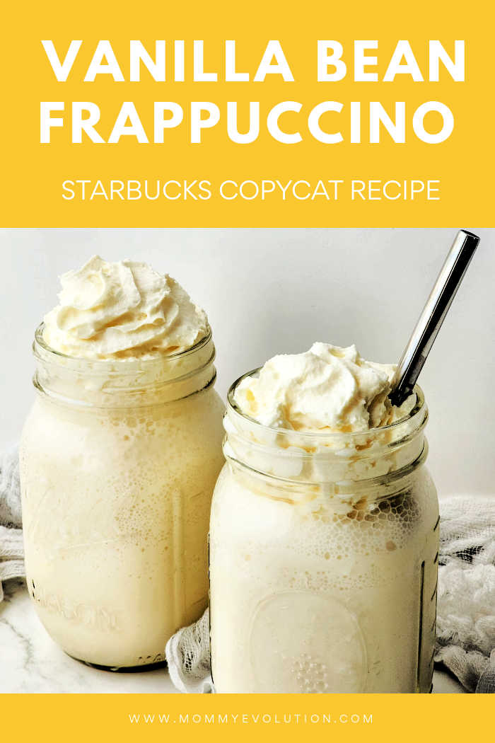 Vanilla Bean Frappuccino Starbucks Copycat Recipe