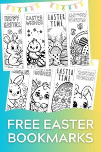 Free Easter Bookmarks Printable - Mommy Evolution