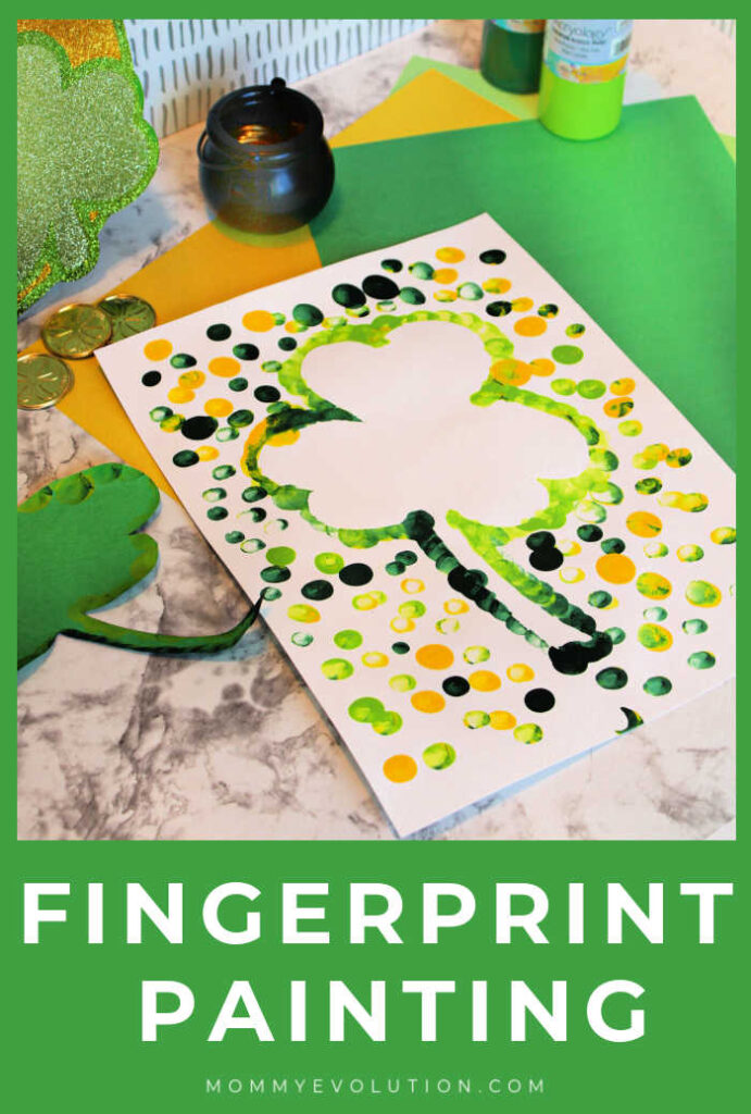 Fingerprint shamrock painting is a delightful craft activity that combines creativity with the iconic symbol of luck and Irish heritage. 