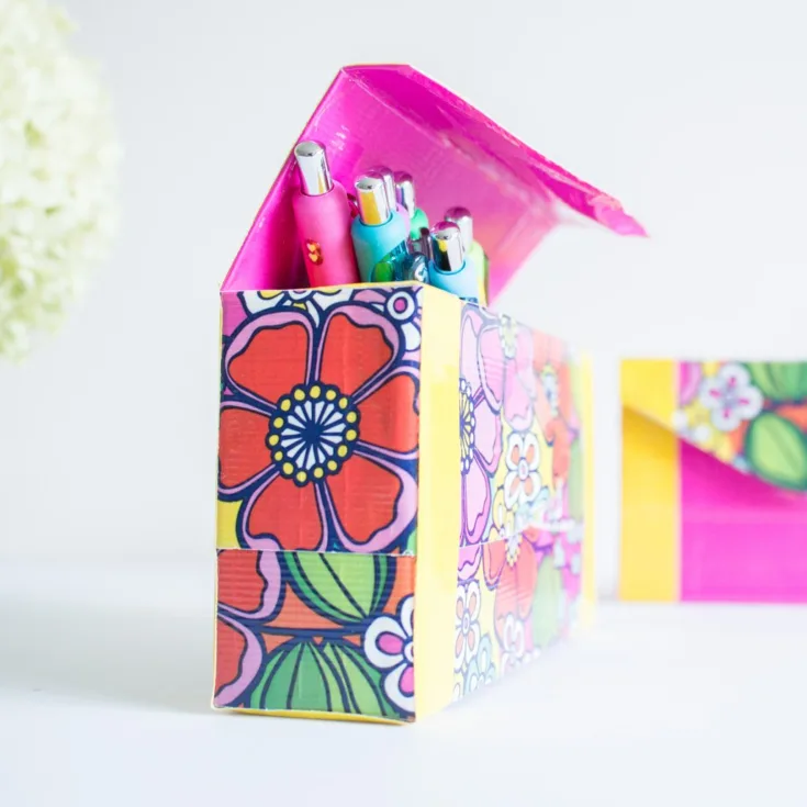 Image for How to make an Upcycled Pencil Case using Duck Tape