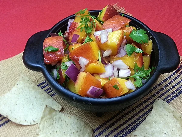 Image for Simple & Delicious Peach Salsa Recipe