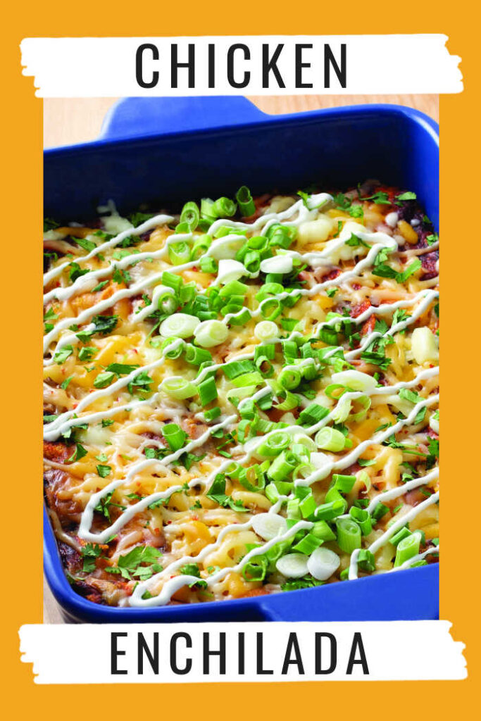 This easy Chicken Enchilada Casserole brings all the bold, zesty flavors of traditional enchiladas into one hearty, layered dish.

With prepared enchilada sauce, roasted chicken, a Hispanic-style cheese blend, and a mix of traditional vegetables and spices, you can serve your family a flavorful, nutritious, and budget-friendly meal that they'll love reaching for again and again.