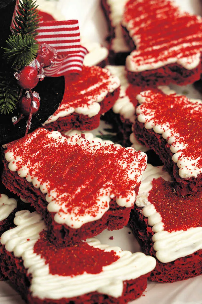 Red Velvet Christmas Cookies