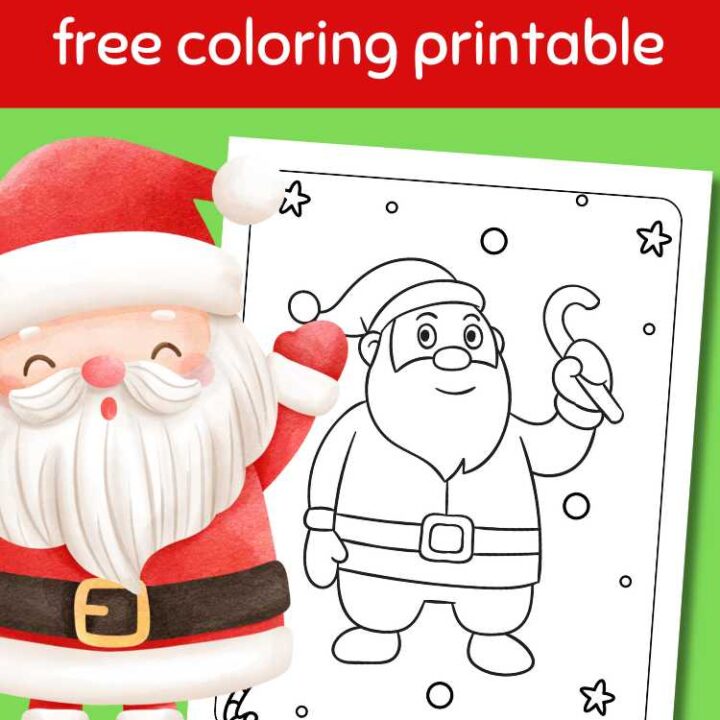 Image for Free Santa Claus Coloring Page
