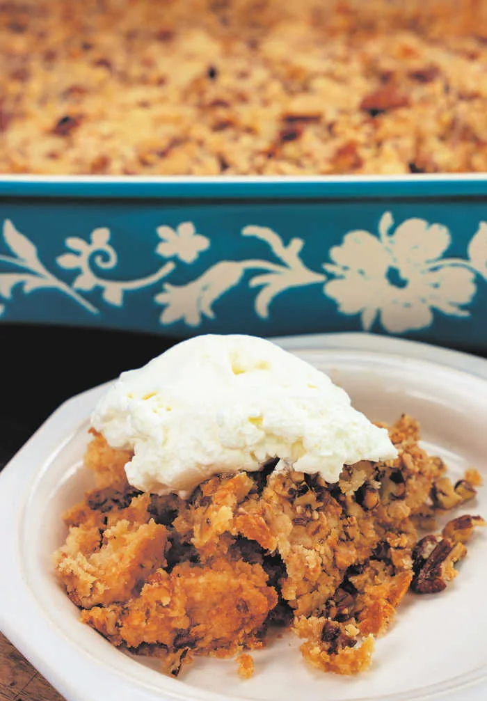 Pumpkin Pie Crumble Cake