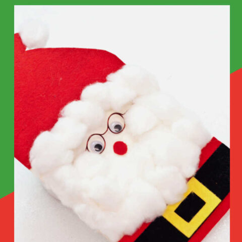 Image for DIY Santa Claus Greeting Card Craft