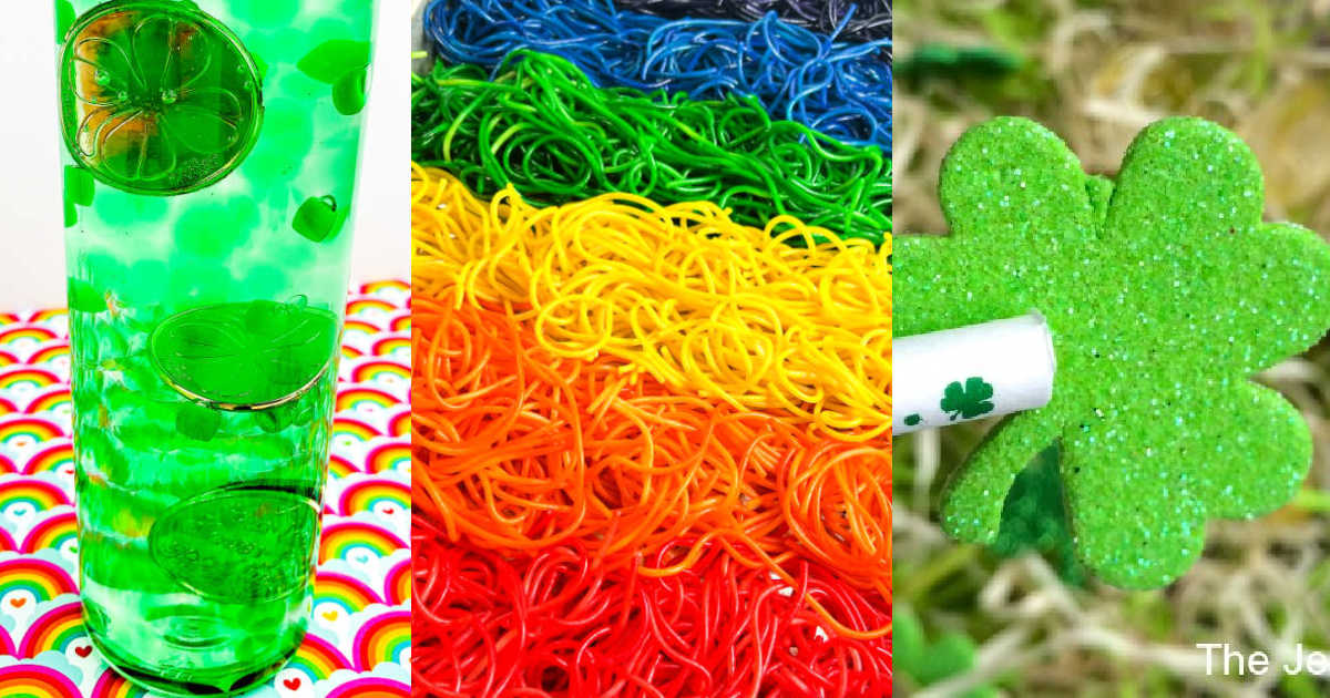 St Patricks Day Sensory Activities - Mommy Evolution