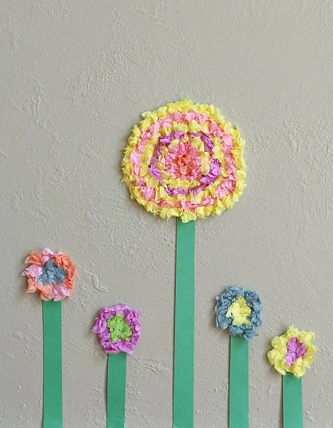 Image for Textured Tissue Paper Flowers