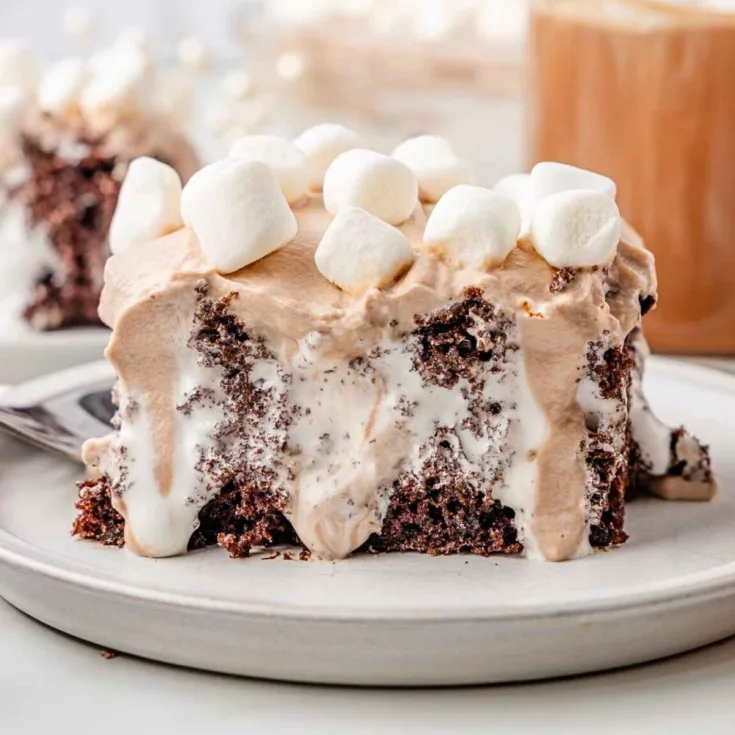 Image for Hot Cocoa Poke Cake